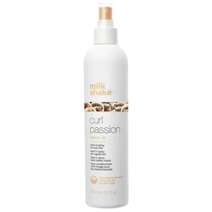 spray hidratante curl passion para cabello rizado 300ml | milk shake