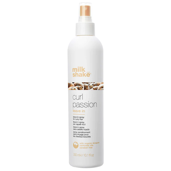 Spray hidratante Curl Passion – para cabello rizado -300ml | MILK SHAKE