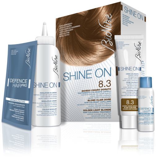 Tratamiento de color para cabello -Rubio claro 8.3 | BIONIKE