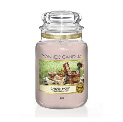 vela | garden picnic – 623g | yankee candle