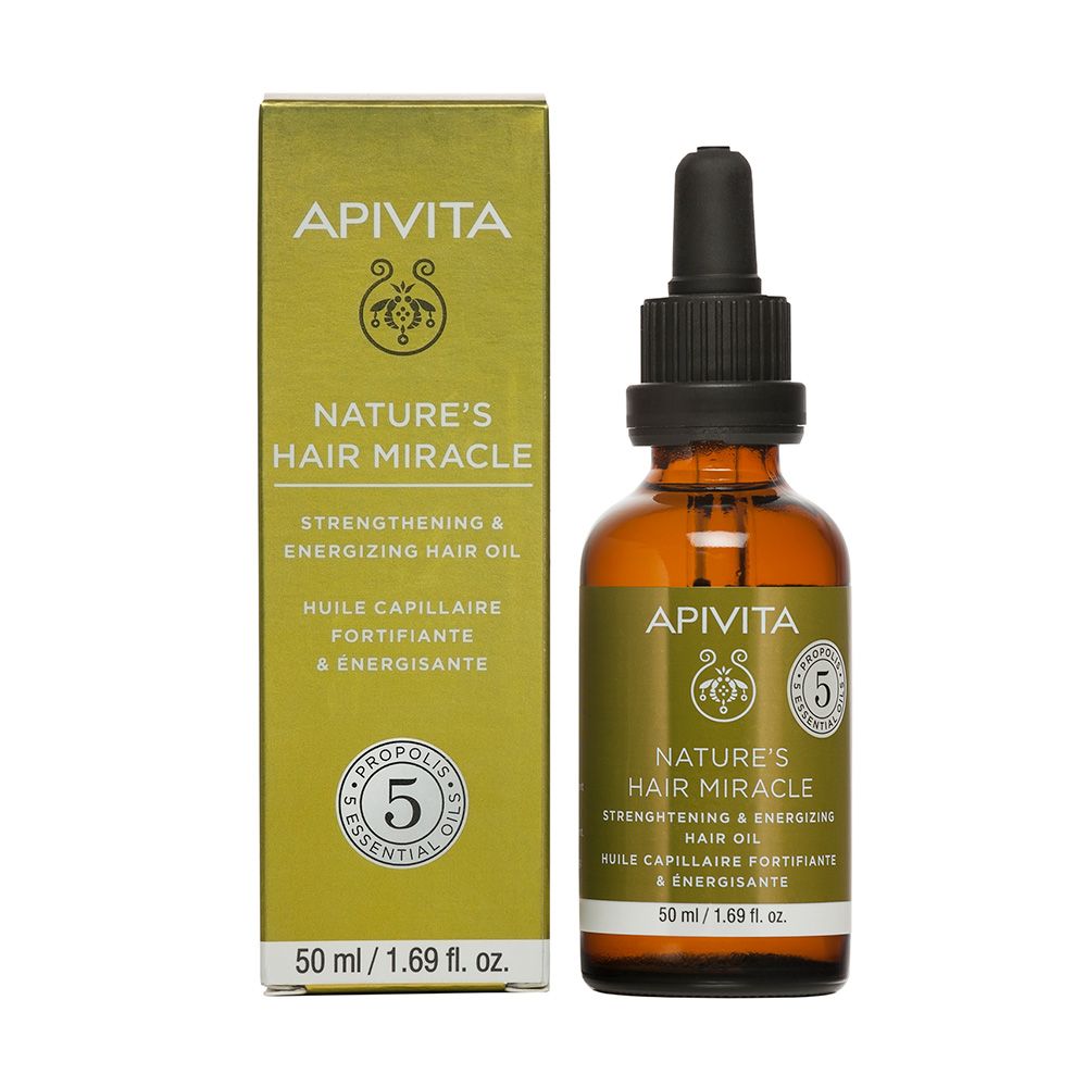 Aceite fortificante y emergizante para cuero cabelludo – 50ml | APIVITA