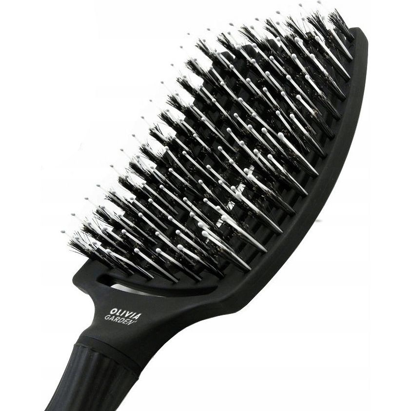 Cepillo cabello profesional combo large – color negro | OLIVIA GARDEN