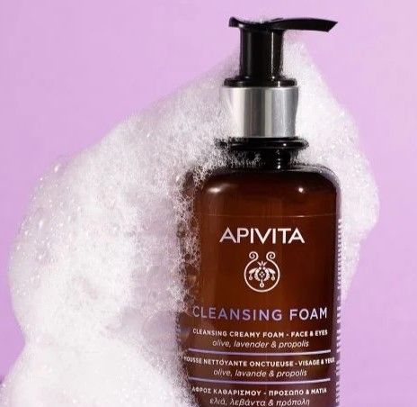 Crema – espuma limpiadora rostro y ojos – Formato viaje – 75ml | APIVITA