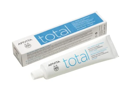 pasta de dientes dentífrico protección total – 50ml | apivita