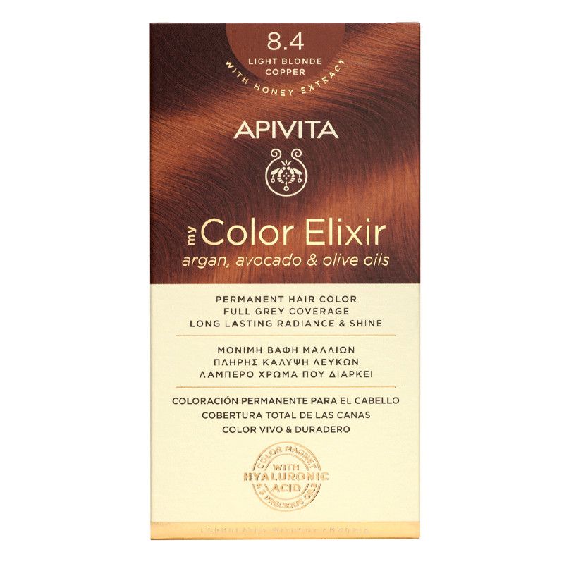Tinte my color elixir N 8.4 – Rubio Claro Cobrizo | APIVITA