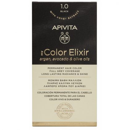 tinte my color elixir n1.1 negro | apivita