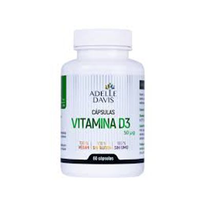 vitamina d3 60 cápsulas | adelle davis