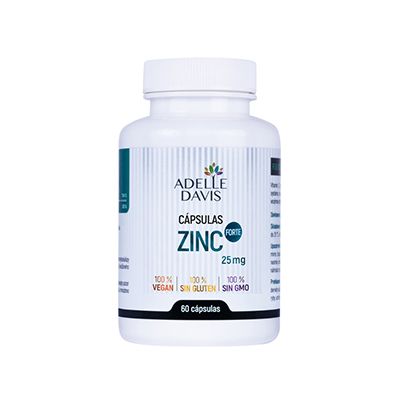 zinc forte 60 cápsulas | adelle davis