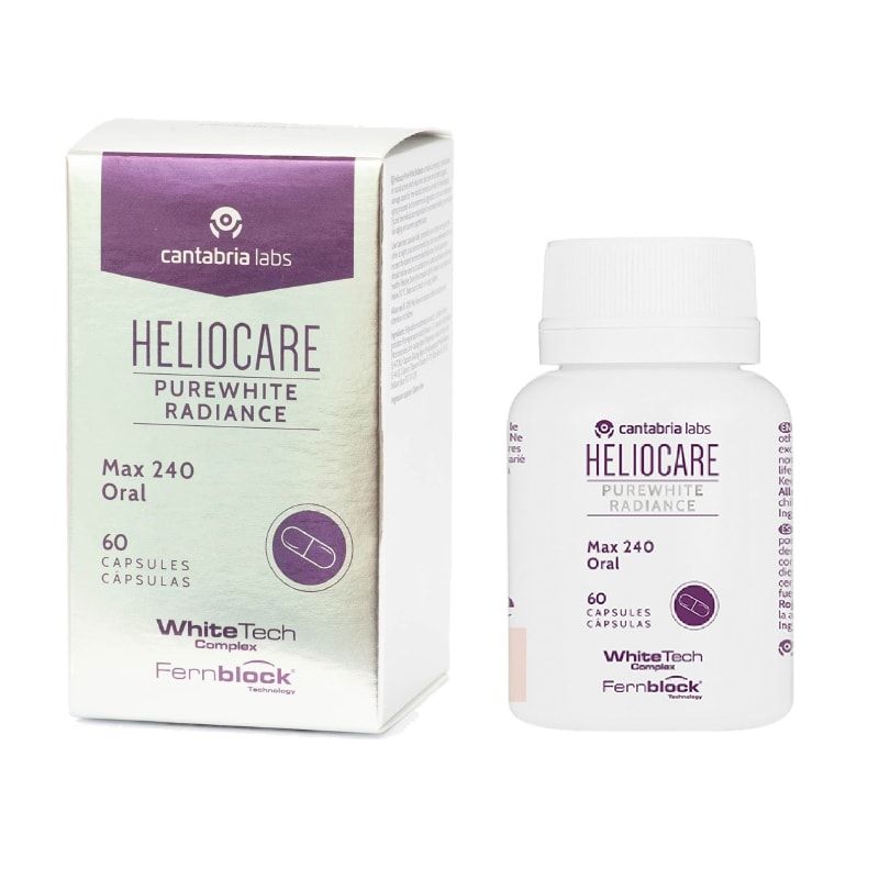 OUTLET – Heliocare Purewhite Radiance Max240 -60capsulas- | CANTABRIA LABS