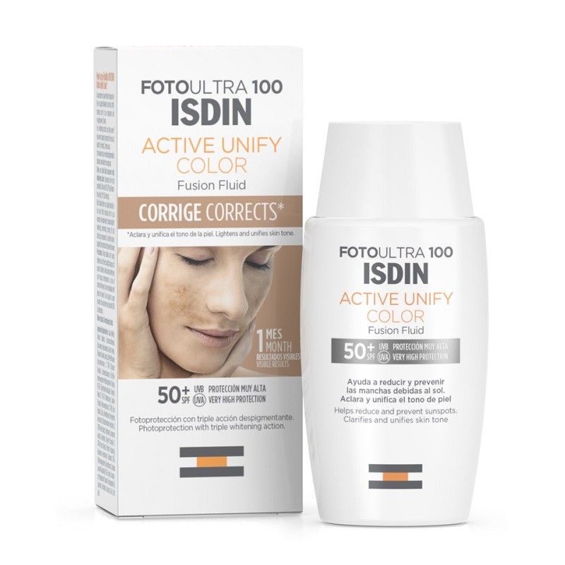 Foto Ultra 100 Active Unify Color Fusion Fluid (SPF50+) – 50ml | ISDIN