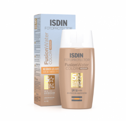 outlet fusion water color medium spf50 50ml | isdin