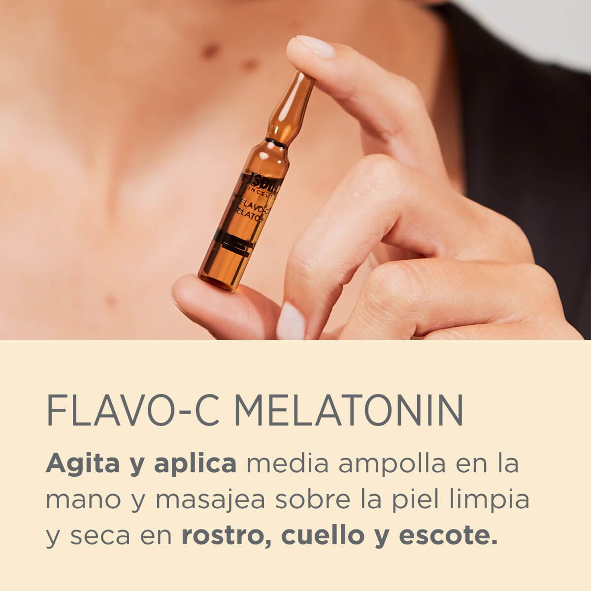 Ampollas Isdinceutics Flavo-C Melatonin – 30x2ml | ISDIN