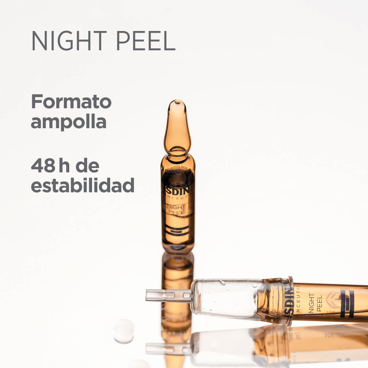 Ampollas Isdinceutics Night Peel – 30x2ml | ISDIN