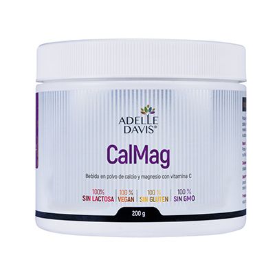 calmag calcio, magnesio y vitamina c – 200g | adelle davis
