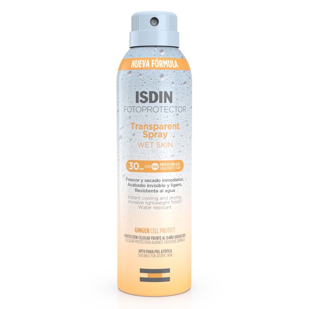 Fotoprotector Transparente en Spray Wet Skin – SPF30 – 250ml | ISDIN