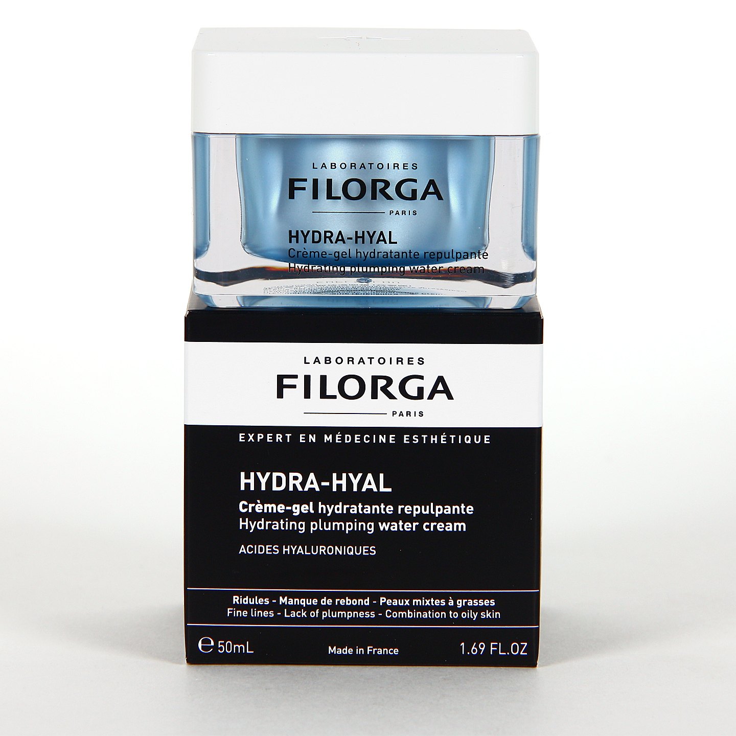 Hydra-Hyal - Crema Hidratante Reafirmante - 50 ml | FILORGA