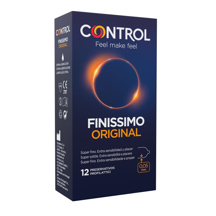 Preservativos – Finissimo Original – 12 uds | CONTROL