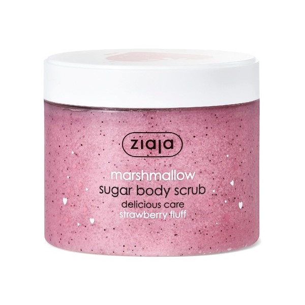 ZIAJA | Delicious Skin – Exfoliante Corporal de azúcar – Marshmallow – 300l