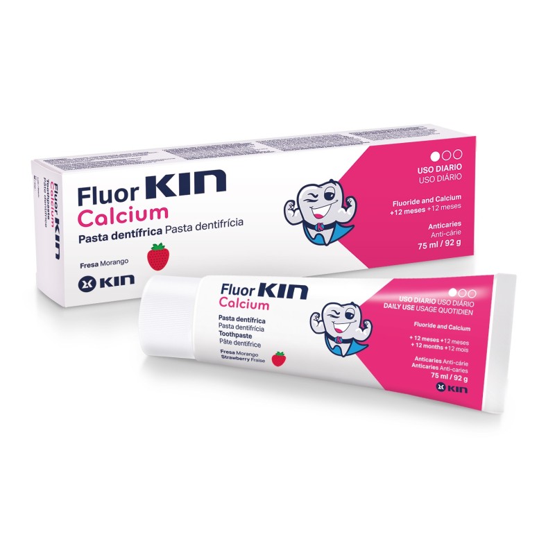 OUTLET –  KIN| pasta dentífrica – FluorKIN Calcium  – 75ml