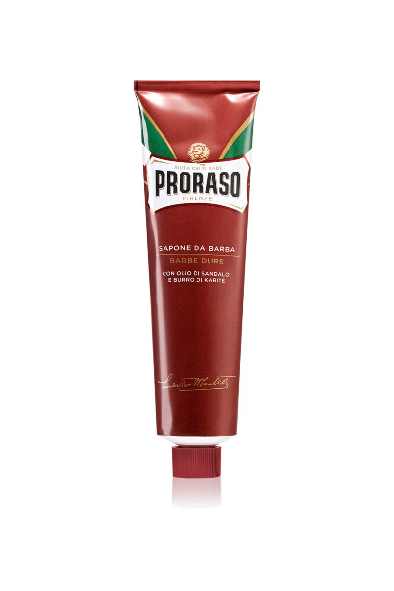 OUTLET | PRORASO Crema de Afeitar Sándalo y Manteca de Karité 150ml