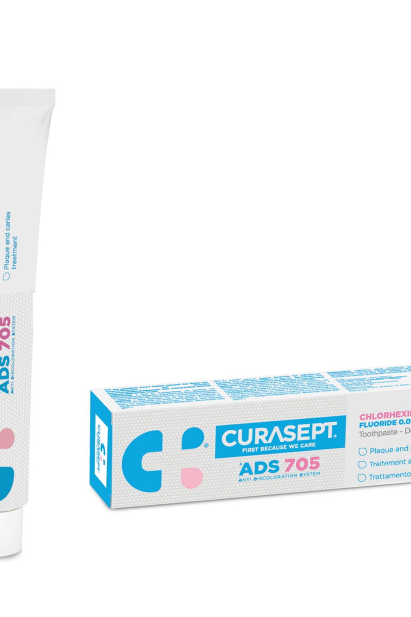 OUTLET |  CURASEPT Pasta de dientes problemas periodentales Clorexidina 5% -- ADS 705 - 75ml